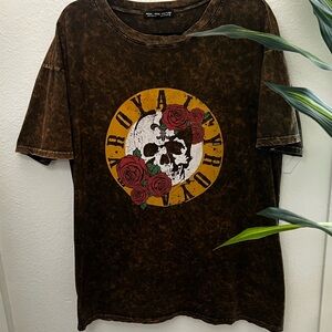 Brown Graphic Tee